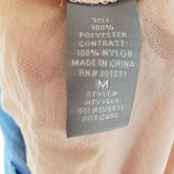 Sheer Lace-Back High-Low Tank Top long tail lace detail button see through - Picture 6 of 6